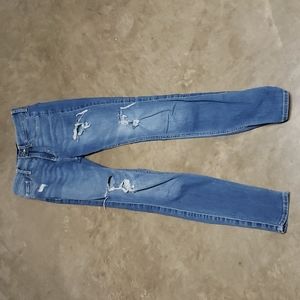 👖HOLLISTER DISTRESSED SUPER SKINNY JEANS 👖